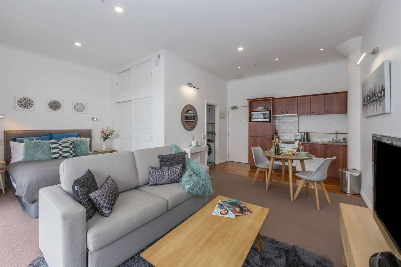 Princes Wharf - Luxury Studio Apartment オークランド エクステリア 写真